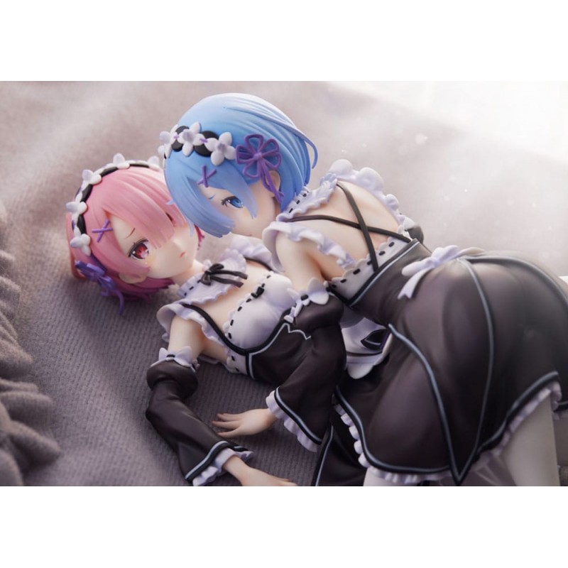 FRYU40944 Re:Zero Starting Life in Another World 1/7 Ram & Rem 9cm