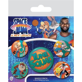 SPACE JAM 2 - Squad - Pack of 5 badges 