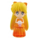 SAILOR MOON - Clear Colored Sparkle Dress Figure - Sailor Venus - 6cm Figurines