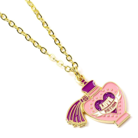 HARRY POTTER - Gold Plated Pendant and Necklace - Love Potion 