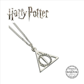 HARRY POTTER - Silver Necklace - Deathly Hallows 