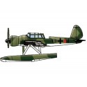 1/700 Arado Ar196 German Seaplane Aircraft Set for Warships (12/Bx)