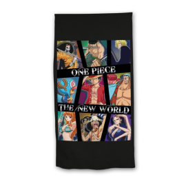 ONE PIECE - The New World - Beach Towel 100% Polyester 70x140cm 
