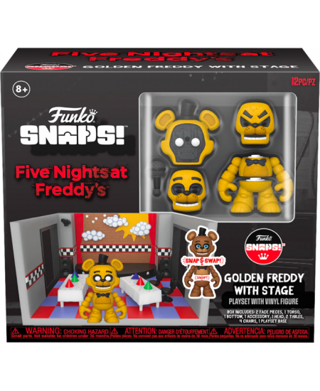 Five Nights at Freddy's Snap Playset & Action Figure Hallway add-on  w/Vanessa 9 cm