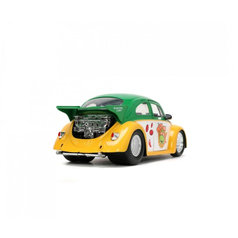 TEENAGE TURTLES - Michelangelo & 1959 Volkswagen Drag Beetle - 1:24