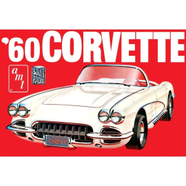 Plastic model car Chevrolet Corvette 1960 1:25 Model kit