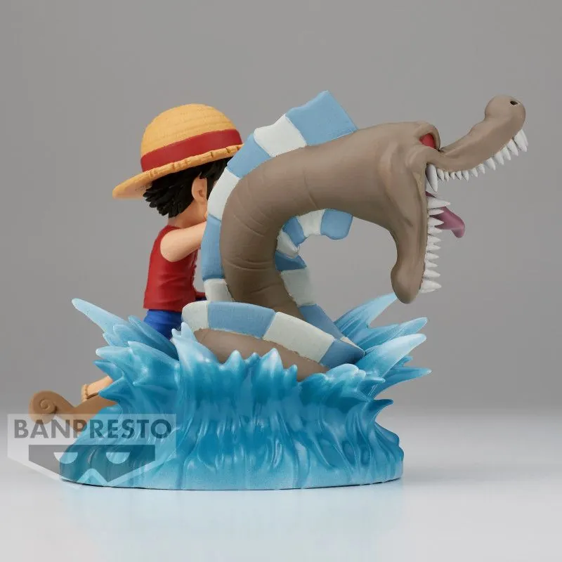 World Collectable Figure One Piece Log Stories Luffy & Nami