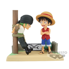 ONE PIECE - Luffy & Zoro - Figure WCF-Log Stories 7cm Figurine