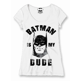 BATMAN - Batman is My Dude T-Shirt - GIRL 