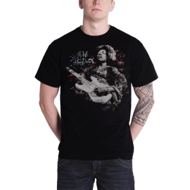 MUSIC - Jimi Hendrix Flag T-Shirt 