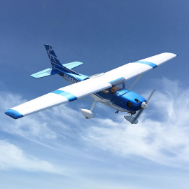 Cessna Skylane T 182 46-55 BLUE ARF Radio Controlled Thermal Airplane RC plane