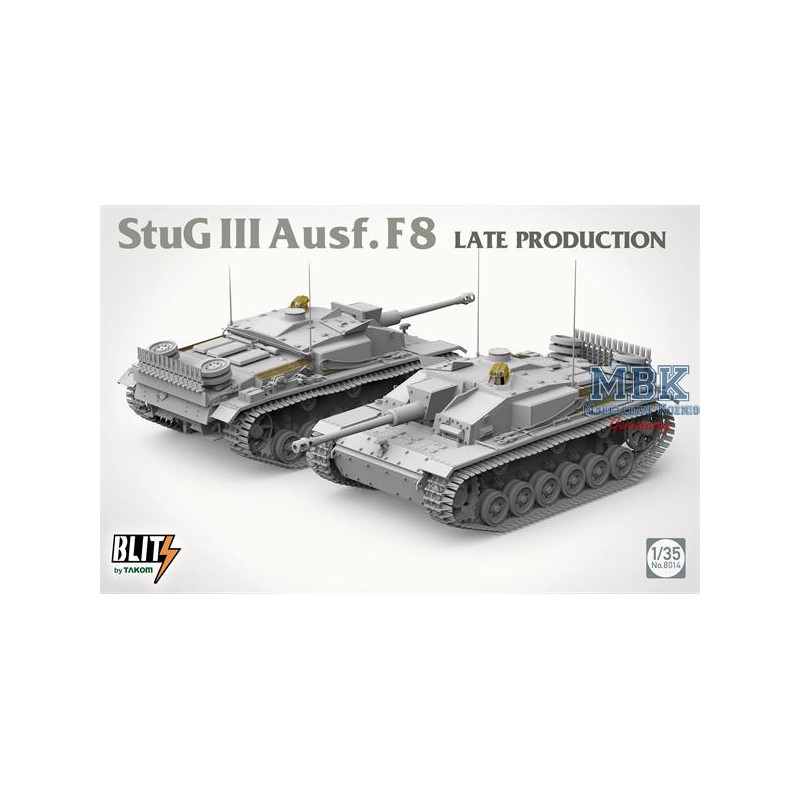StuG III Ausf. F8 Late Military model kit