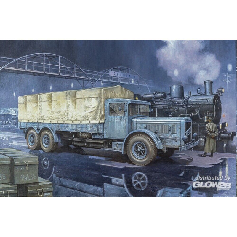 Vomag 8 LR LKW WWII German Heavy Truck Model kit