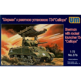 Sherman with Calliope rocket launcher Model kit