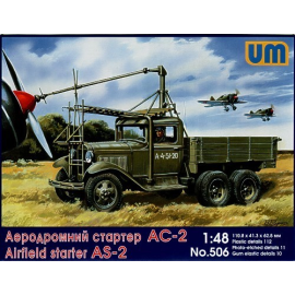 Airfield starter truck AS-2 on GAZ AAA chassis Model kit