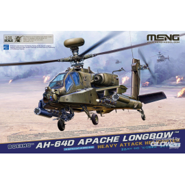 Boeing AH-64D Apache Longbow Heavy Attack Helicopter Helicopter model kit