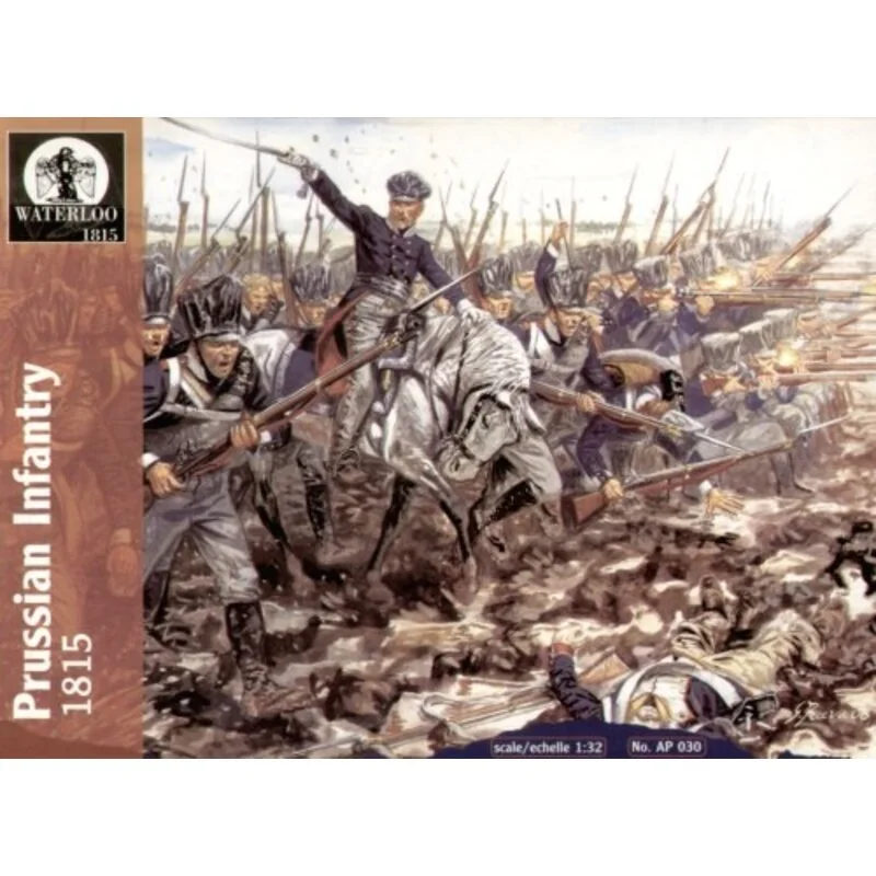 Prussian Infantry 1815 (13 men/1 horse)