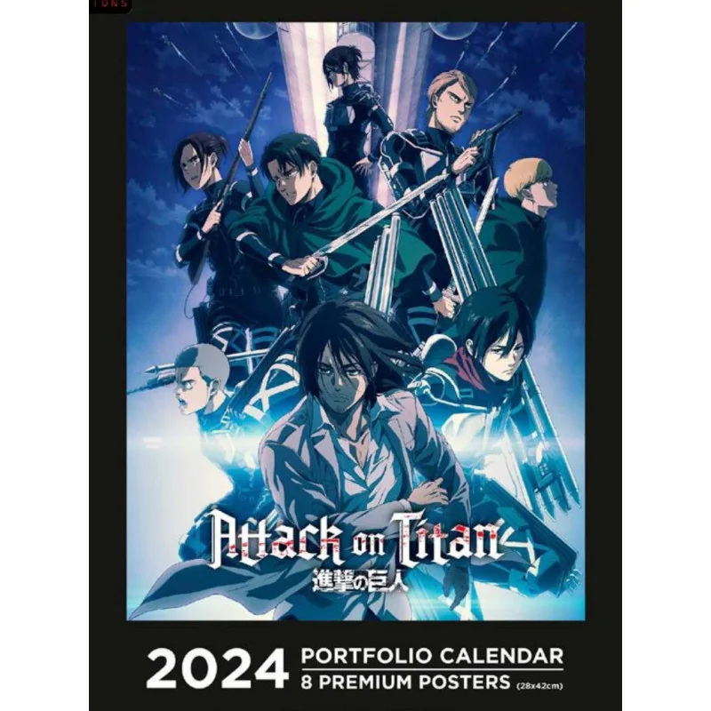  ATTACK ON TITANS Calendar 2024...