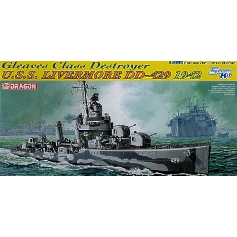 USS Livermore DD-429 1942 Model kit