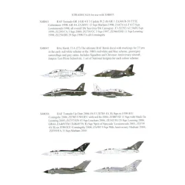 Stencil Data National Insignia/Roundels etc for BAe Harrier GR.5/7 Panavia Tornado F.3 Panavia Tornado GR.4 Hawks in all camoufl