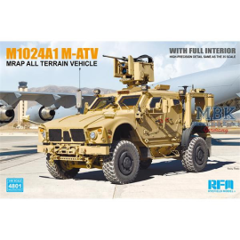 U.S MRAP All Terrain Vehicle M1240A1 M-ATV (1:48) Model kit