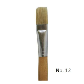 Brush flat no.12 