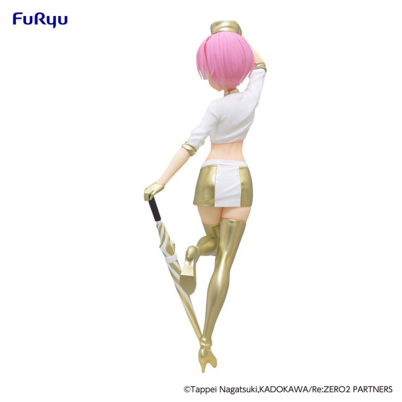 FRYU07215 Re:Zero Starting Life in Another World Trio-Try-iT Ram Grid Girl Figure 21cm