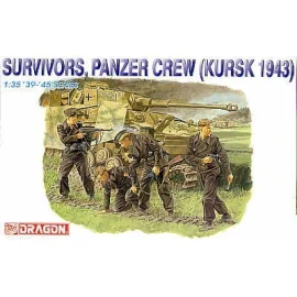 Survivors. 4 Panzer Crew figs