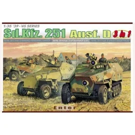 Pionierpanzerwagen Sd.Kfz.251/7 Ausf.D 3 in 1.. Make either the Pionierpanzerwagen Pionierpanzerwagen Command or Pionierpanzerwa