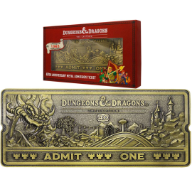 Dungeons & Dragons: The Cartoon - 40th Anniversary Rollercoaster Ticket Replica
