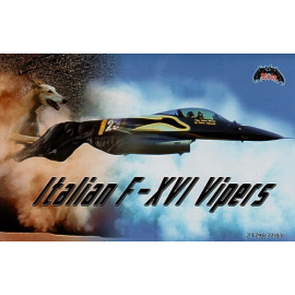 Decals General Dynamics F-16A Italian Air Force. MM7255 18th Gruppo MM7261 10th Gruppo MM7261 and MM7250 37th Stormo with 2006 I