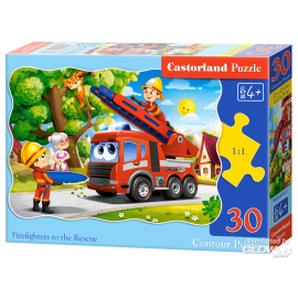Firefighters to the Rescue, Puzzle 30 Tiles 