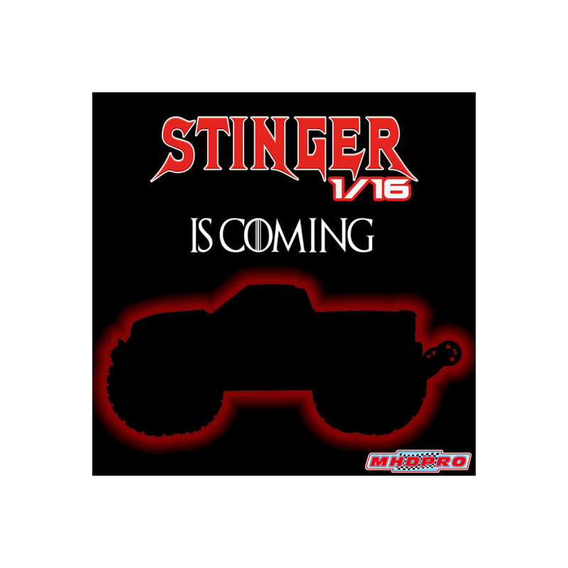 MINI MHD STINGER Monster BL 4WD electric radio controlled car 1:16 electric-RC Buggy