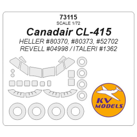Canadair CL-415 + masks for wheels 
