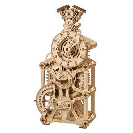 Motor Clock Wooden model kit