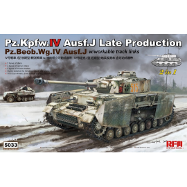 PANZER IV AUSF J LATE 2IN1 WORKABLE TRAC