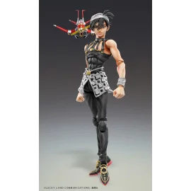 JoJo's Bizarre Adventure Golden Wind Narancia Ghirga & As Ver. Black Chozokado 15 cm