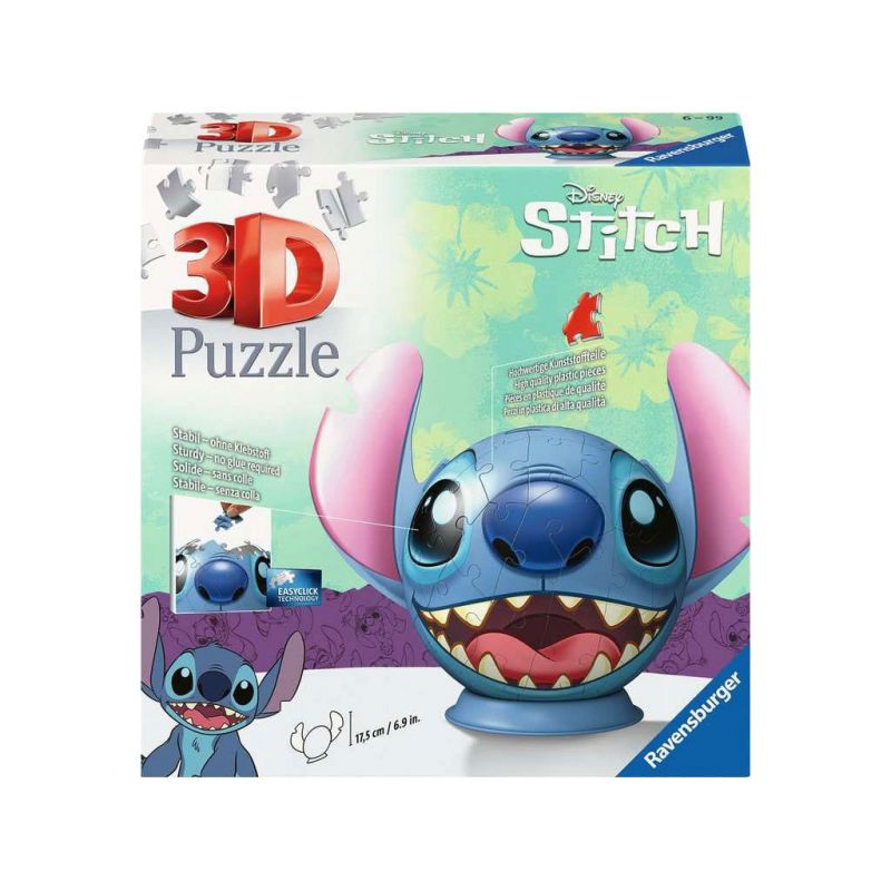 Puzzle 500 pièces Nathan Stitch & Angel Disney - Puzzle