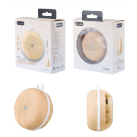 Mini Bluetooth Speaker 3W/FM/TF Light wood-F3996