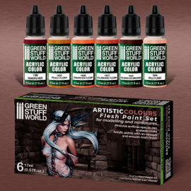 ARTISTIC COLOURS - FLESH PAINT SET 