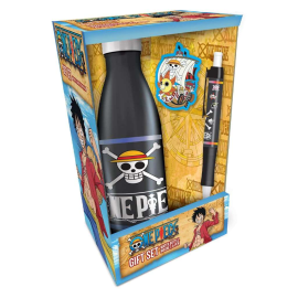 One Piece Gift Set Bottle Magnet & Pen 