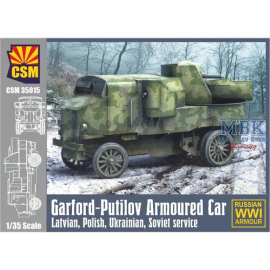Garford-Putilov Armoured Car, LV, PL, UA, RU Serv. Model kit