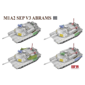 RYE FIELD MODEL: 1/35; M1A2 SEP V3 Abrams Main Battle Tank Military model kit