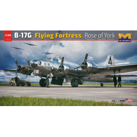 Boeing B-17G Flying Fortress 'Rose of York' includes resin figure Model kit