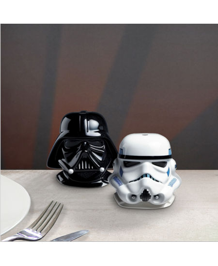 Star Wars Salt & Pepper Shakers Darth Vader & Stormtrooper