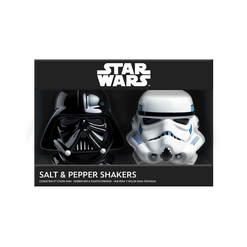 Darth Vader & Storm Trooper Star Wars Salt & Pepper Shakers