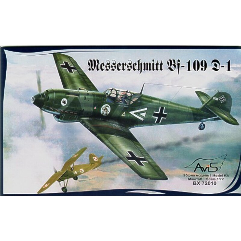 Messerschmitt Bf 109D-1 WWII German fighter