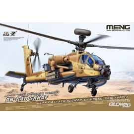 AH-64D Saraf Heavy Attack Helicopter (Israeli Air Force) Model kit 