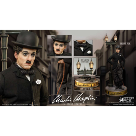 Charlie Chaplin 1/4 Deluxe Resin Statue Figurine 