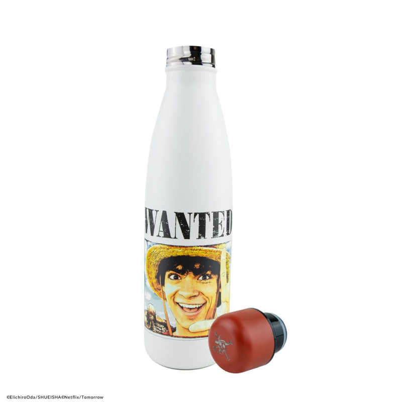 One Piece Wanted Luffy Insulated Bottle Kitchenware